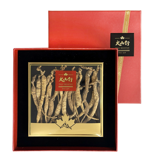 American Wild Ginseng Deluxe Gift Box – 250 taels (37.5g/box)