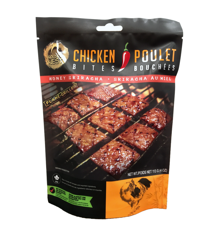 Golden Nest-Spicy honey chicken jerky (113g/bag)