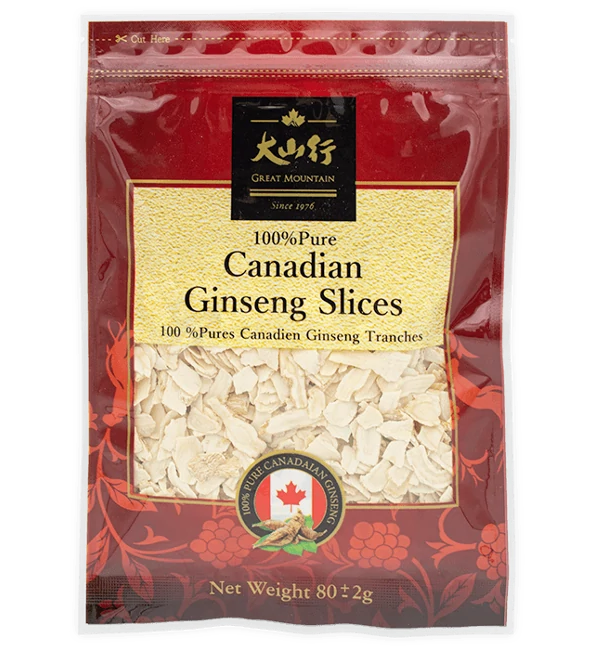 花旗參片ginseng slice