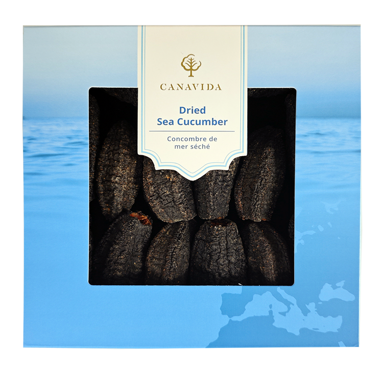 Canavida 加拿大海參禮盒-圓筒 (每盒約15-18根)(250g/盒)