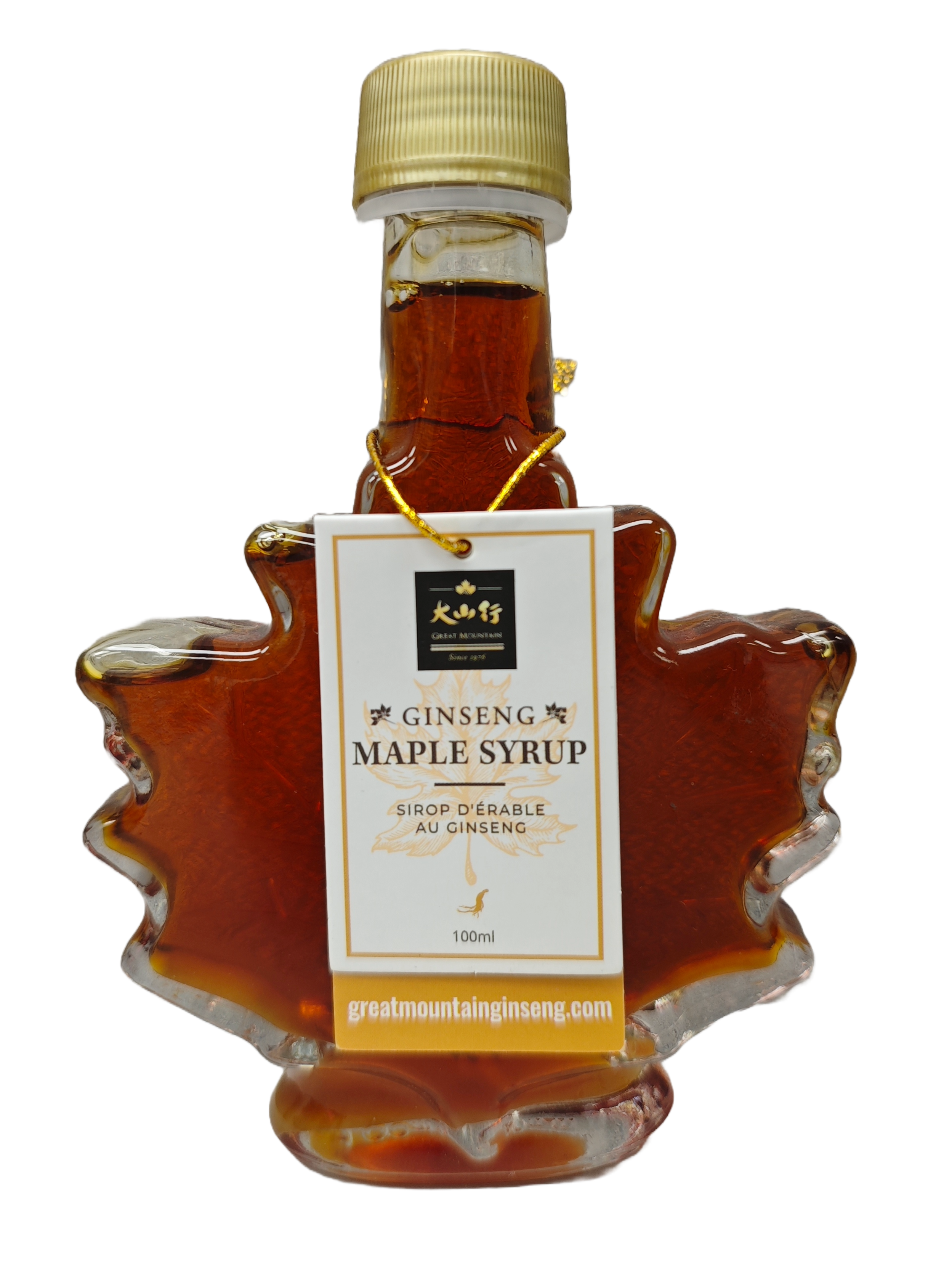 Great Mountain Ginseng | American Ginseng Maple Syrup (100g)