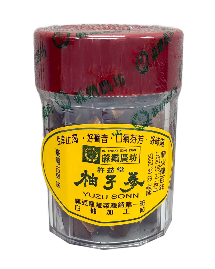 麻鑽農坊- 許益堂柚子蔘(120g/罐)