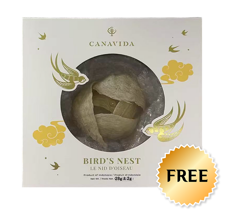 AAA特级白燕窝(500g/盒)🎁 加赠 Canavida 燕窝 (28g)1盒