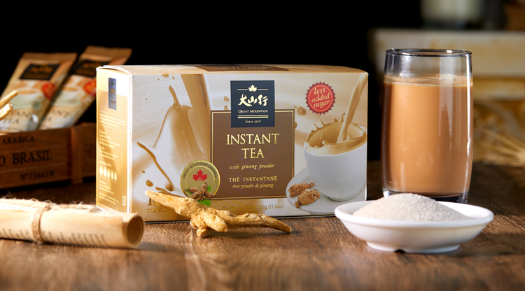 Canadian Ginseng Milk Tea - Less Sugar (33g*10/box)