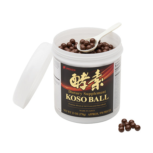 (新升級配方) 日本Umeken-KOSO BALL EX 酵素丸優惠套裝(970粒+342粒/瓶) 【特價連稅】