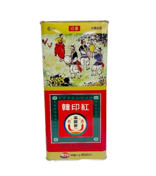 Hanyinhong-cut ginseng (600g/can)