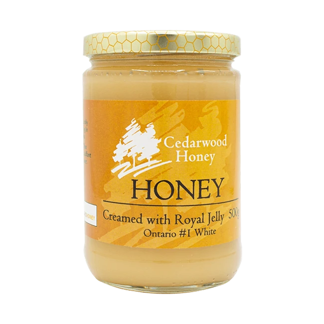 Cedarwood Honey-Royal Jelly Crystalline Honey (500g/bottle)
