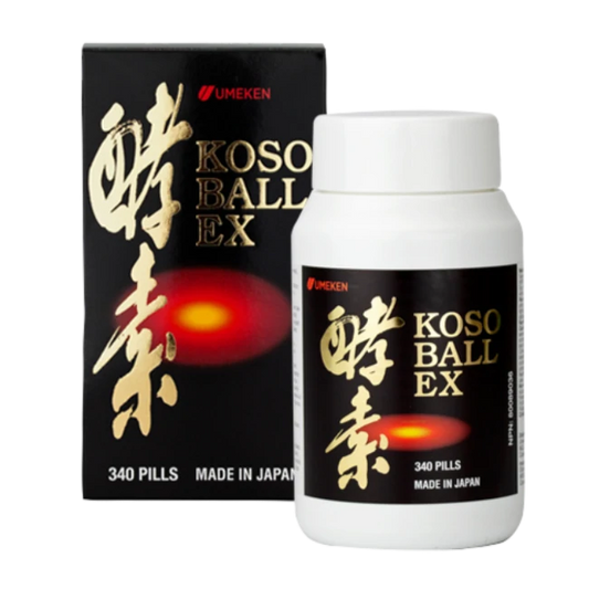 Umeken-KOSO BALL EX enzyme (340 capsules/bottle)