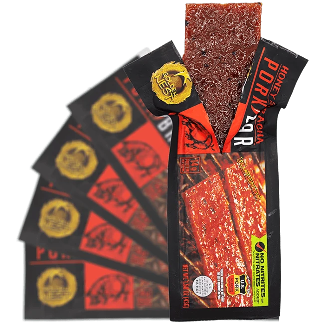 Golden Nest-Spicy Honey Sriracha Pork Jerky (43g/stick)
