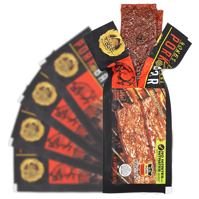 Golden Nest-Honey Teriyaki Pork Jerky (43g/stick)