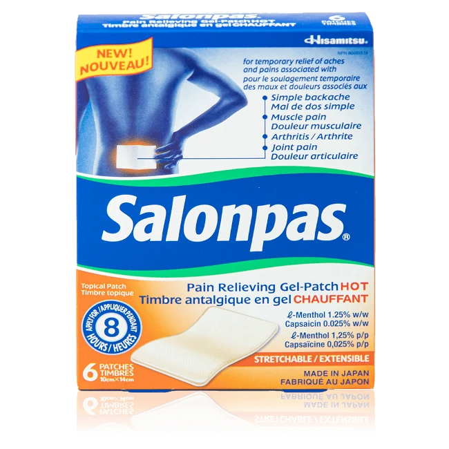 Salonpas - Fever and Pain Relief Patch (6 patches/box)