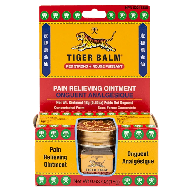 虎標-紅瓶強力萬金油(18g/瓶)