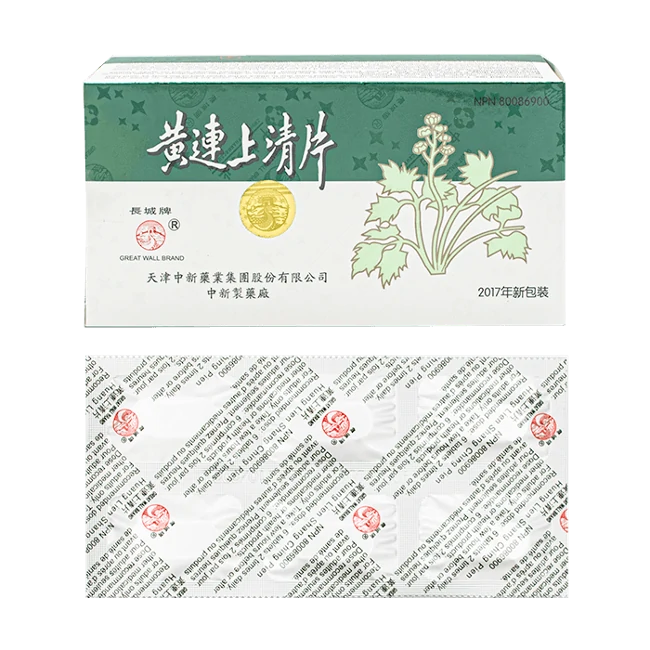 Great Wall Brand - Coptidis Coptidis Supernatant Tablets (12 sheets/box)