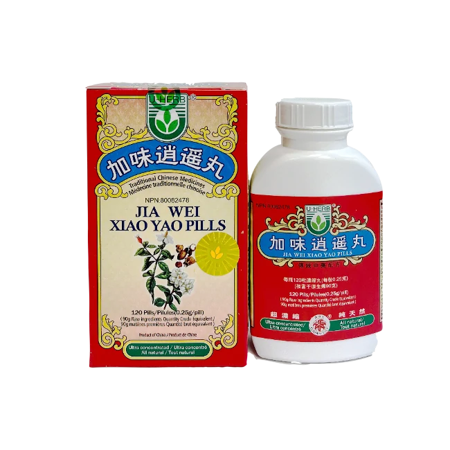 U-herb - Jia Wei Xiao Yao Pills (120 capsules/bottle)