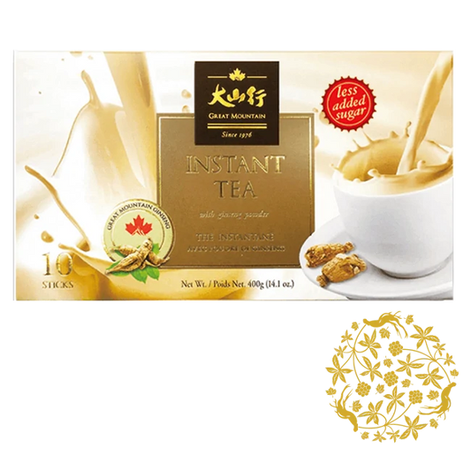 Canadian Ginseng Milk Tea - Less Sugar (33g*10/box)