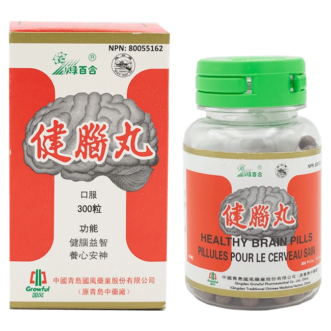 Green Lily-Jiannao Pills (300 capsules/bottle)