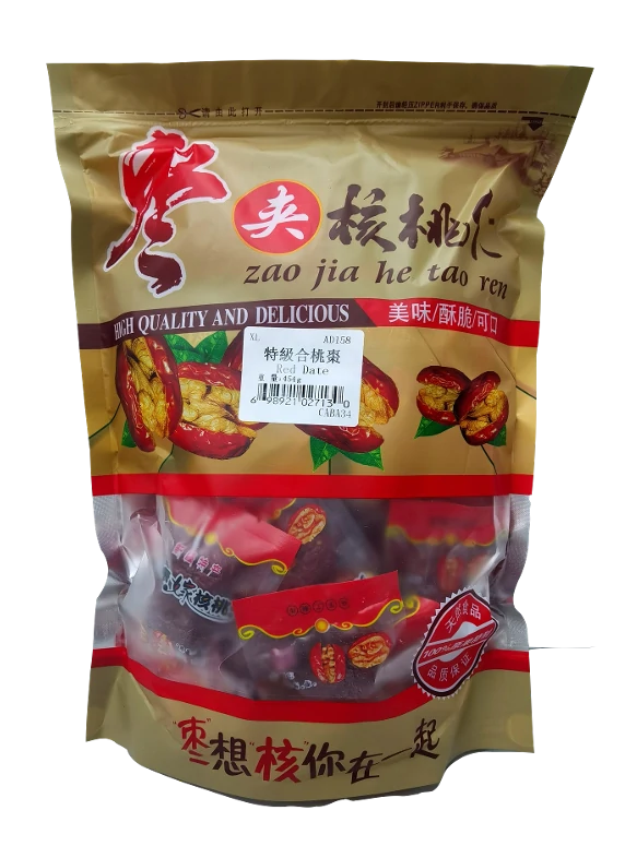 Premium Jujube with Walnut Kernels (400g/bag)