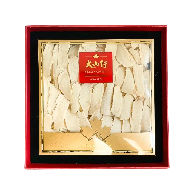 Canadian Ginseng Slices Gift Box - Large (80g/box)