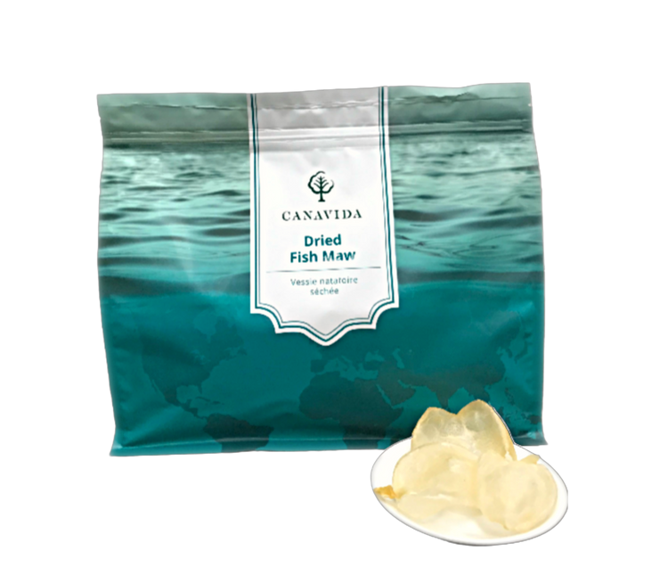 Dried Butterfly Fish Maw, around 35 to 38 heads per pound