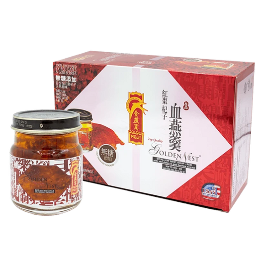 Premium Red Bird’s Nest Soup - Red Date & Goji Berries (75ml*6/box)