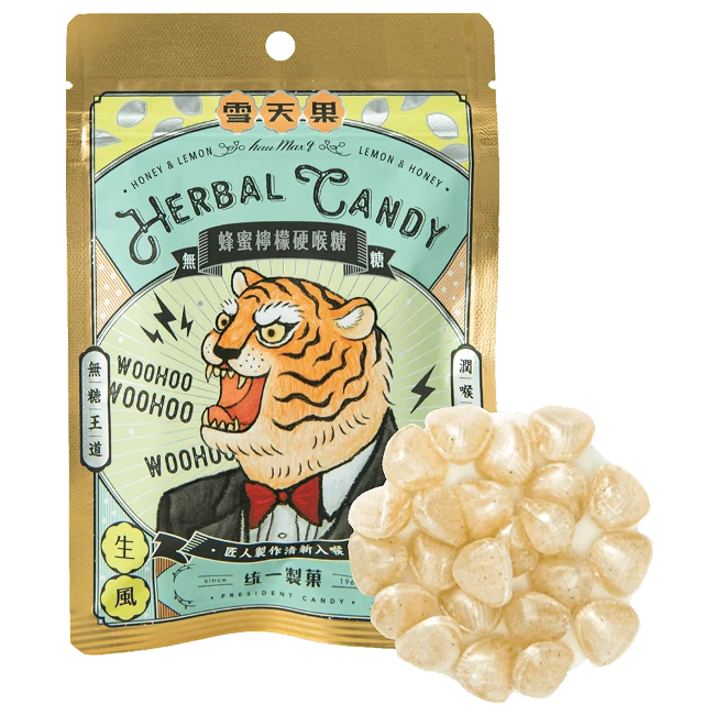 Snow Fruit - Honey Lemon Throat Lozenges (50g/bag)