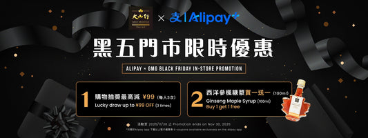 大山行 ×  Alipay 黑五活動