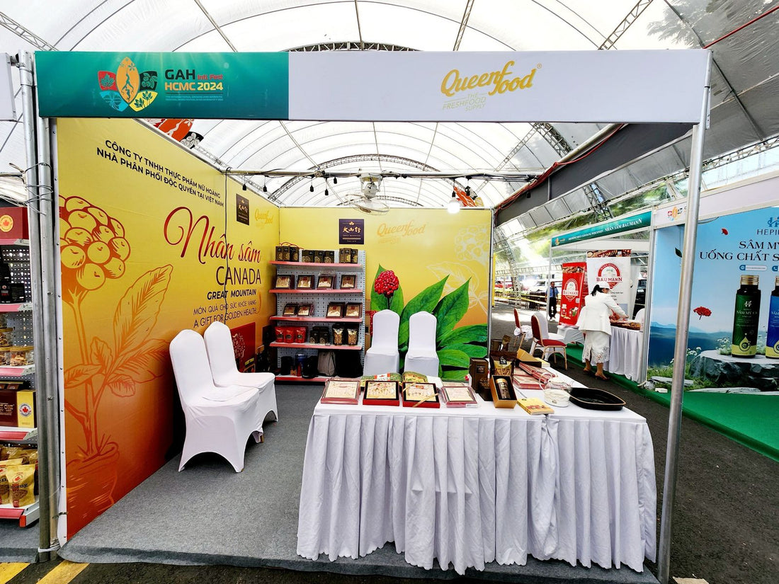 大山行在越南 International Ginseng and Aromatic, Medicinal Herbs Festival Ho Chi Minh City 2024