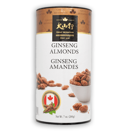 Canadian ginseng almonds (200g/can)