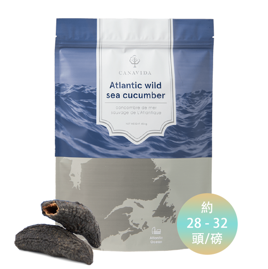 Canadian Arctic Wild Sea Cucumber - Cylinder (454g/bag)