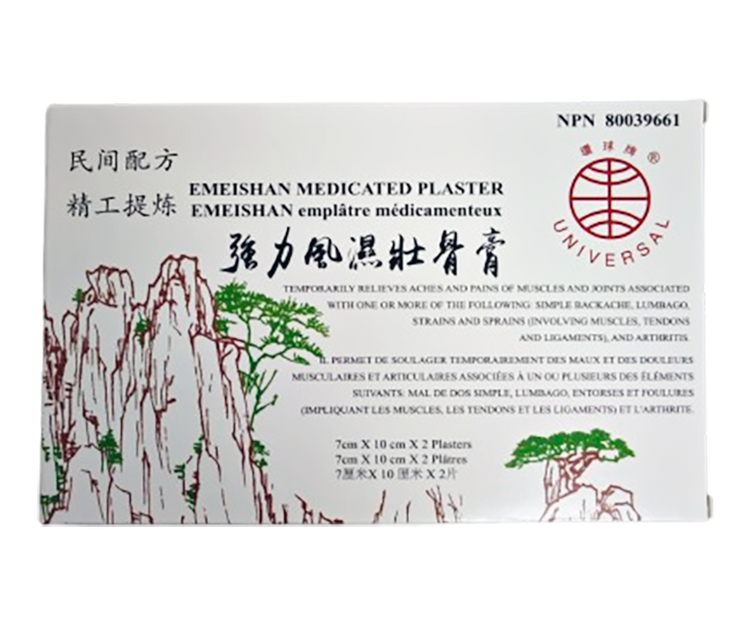 環球牌－強力風濕壯骨膏（2片/盒）