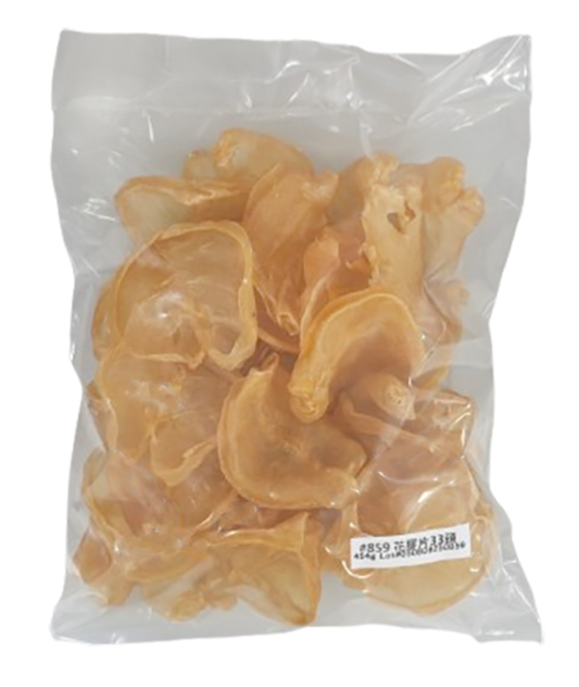 花膠片（454g）, 每磅約33～35頭