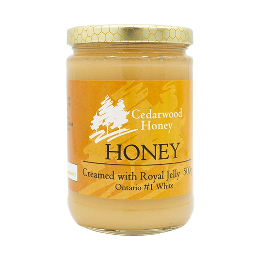 Cedarwood Honey－Royal Jelly Crystalline Honey (500g/bottle)