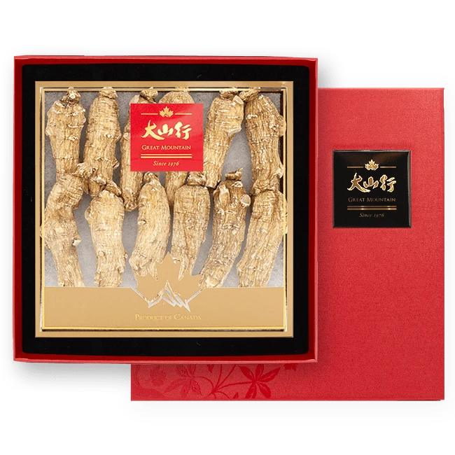 Canadian Ginseng Gift Box - 20g pointed tail (227g/box)