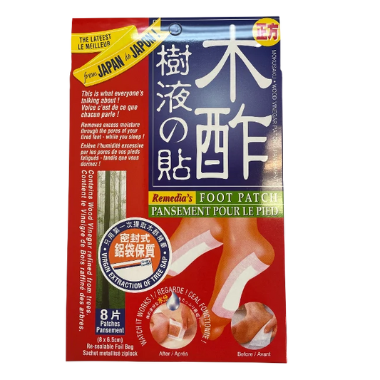 日本排毒消腫貼－木酢樹液（8片/盒）