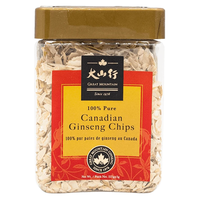 Canadian Ginseng Chips (227g/bottle)